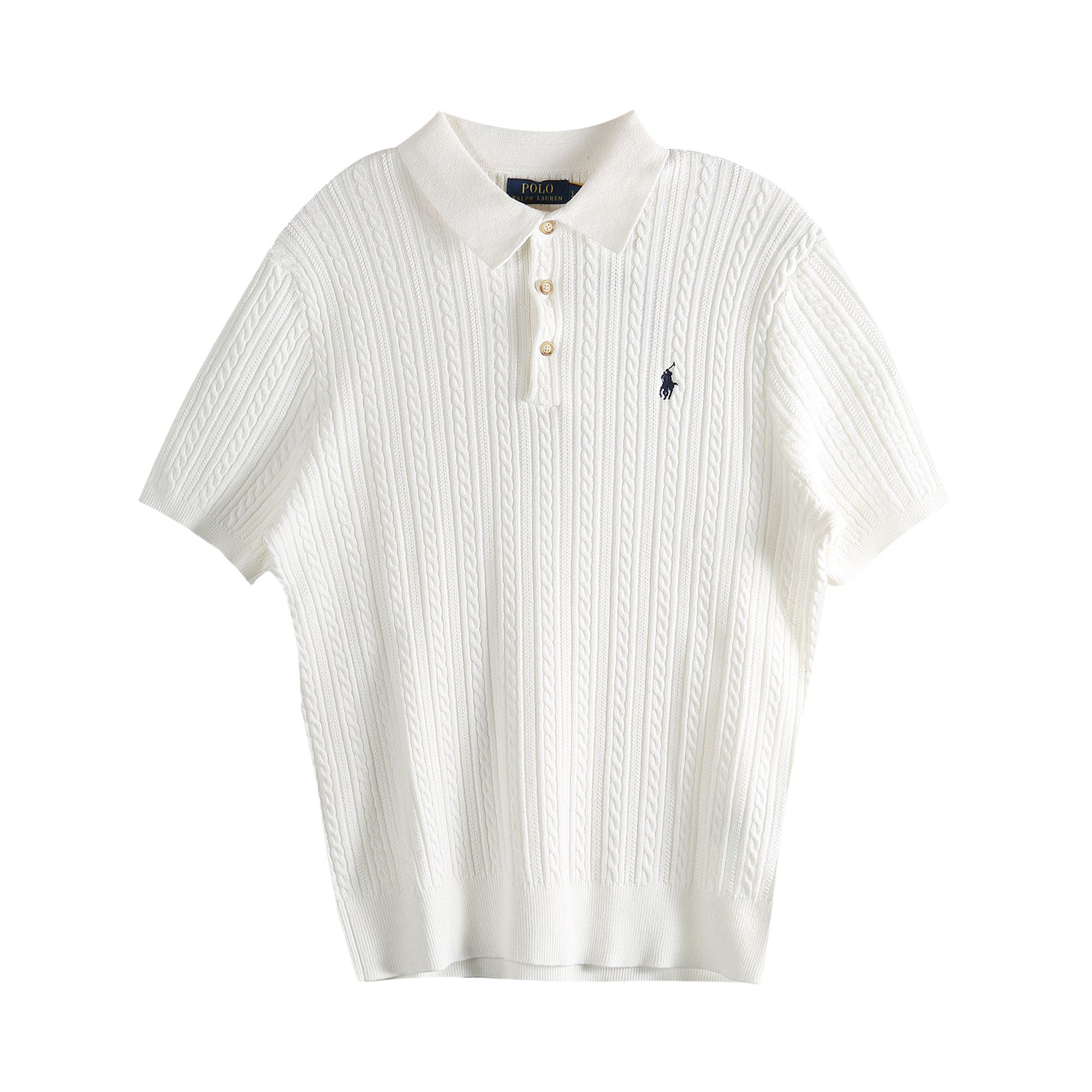 Buy Polo Ralph Lauren Featherweight Cable Knit Short-Sleeve