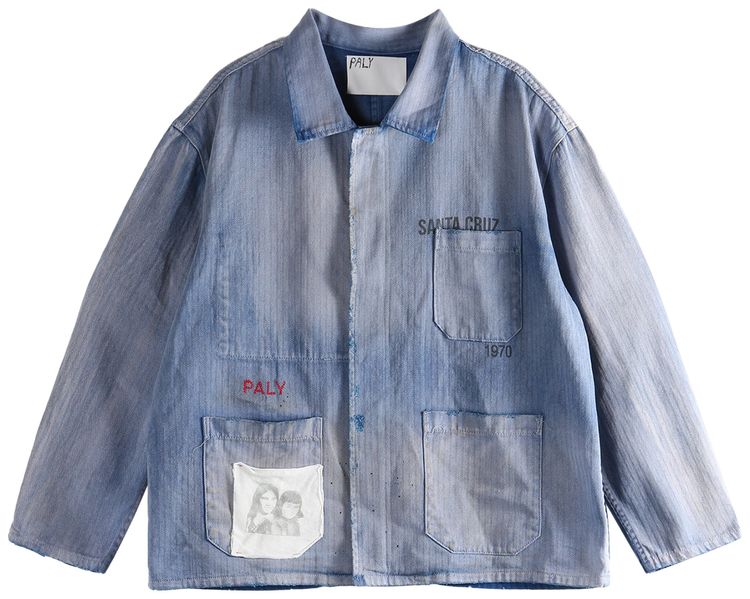 Paly Hollywood Holy City Work Shirt Blue