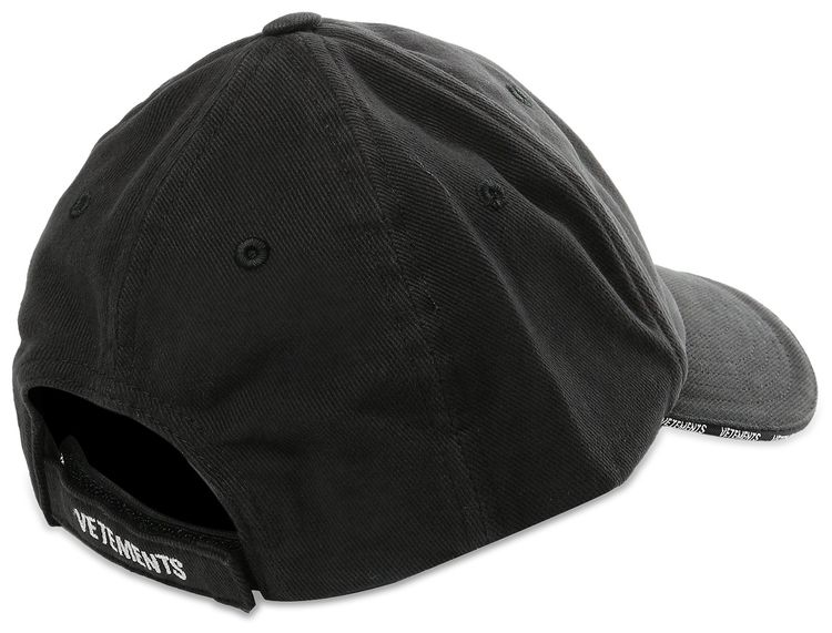 Vetements Global MF Cap Black