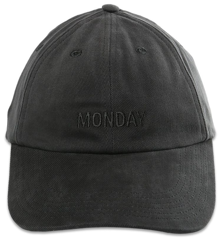 Vetements Monday Pristine Cap Black