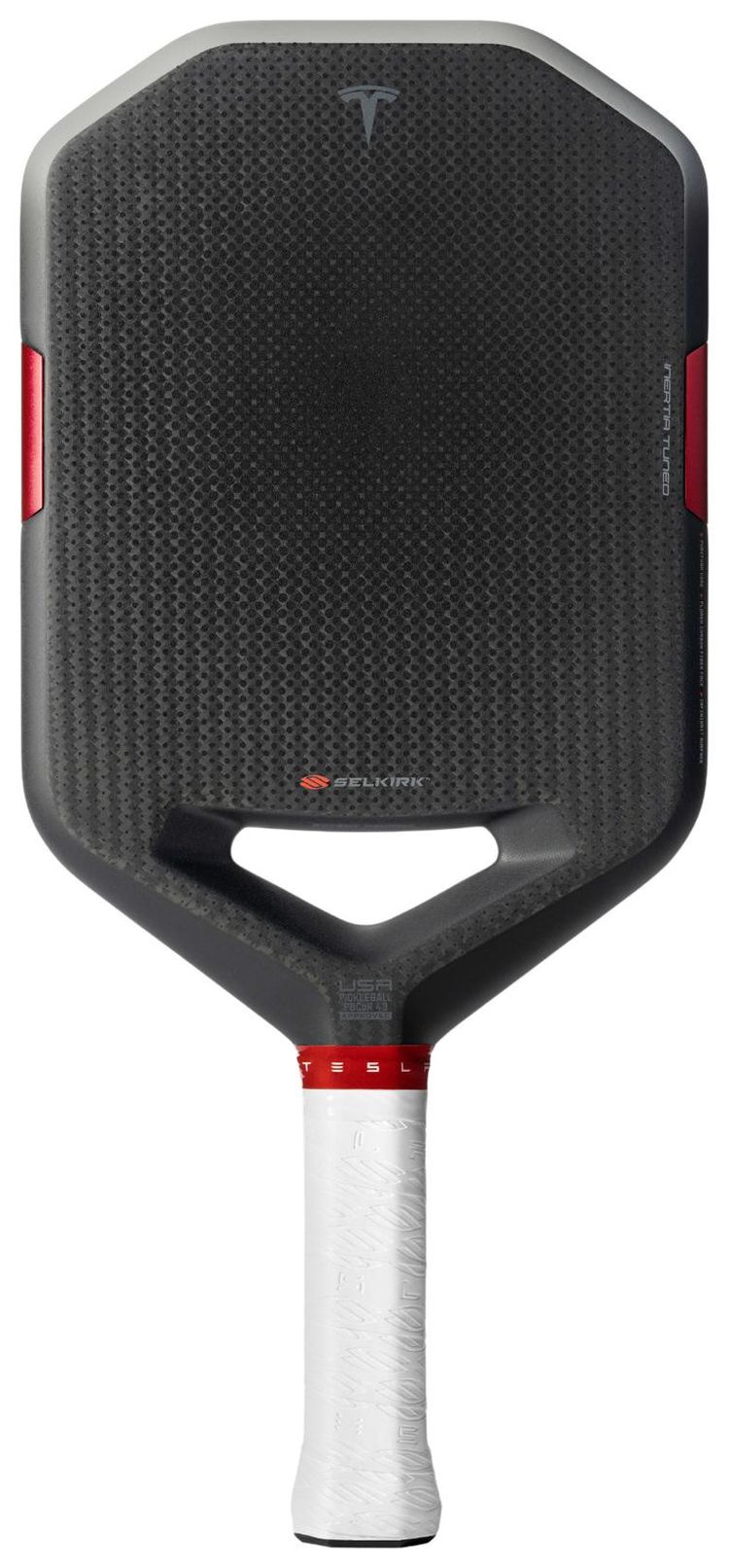 Selkirk x Tesla Plaid Pickleball Paddle Black