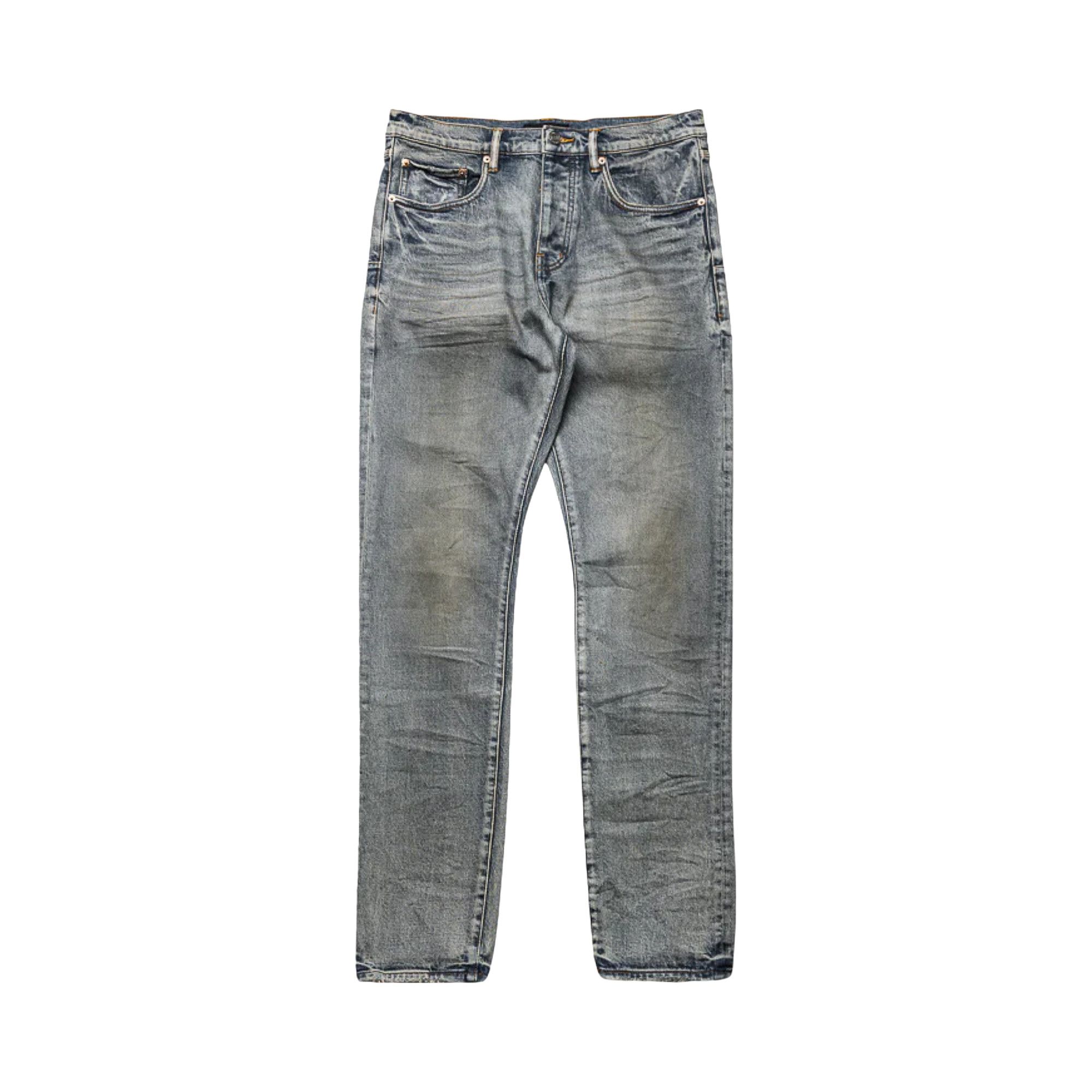 Buy PURPLE BRAND Glow Dirty Denim 'Light Indigo' - P005 GLDR126 | GOAT