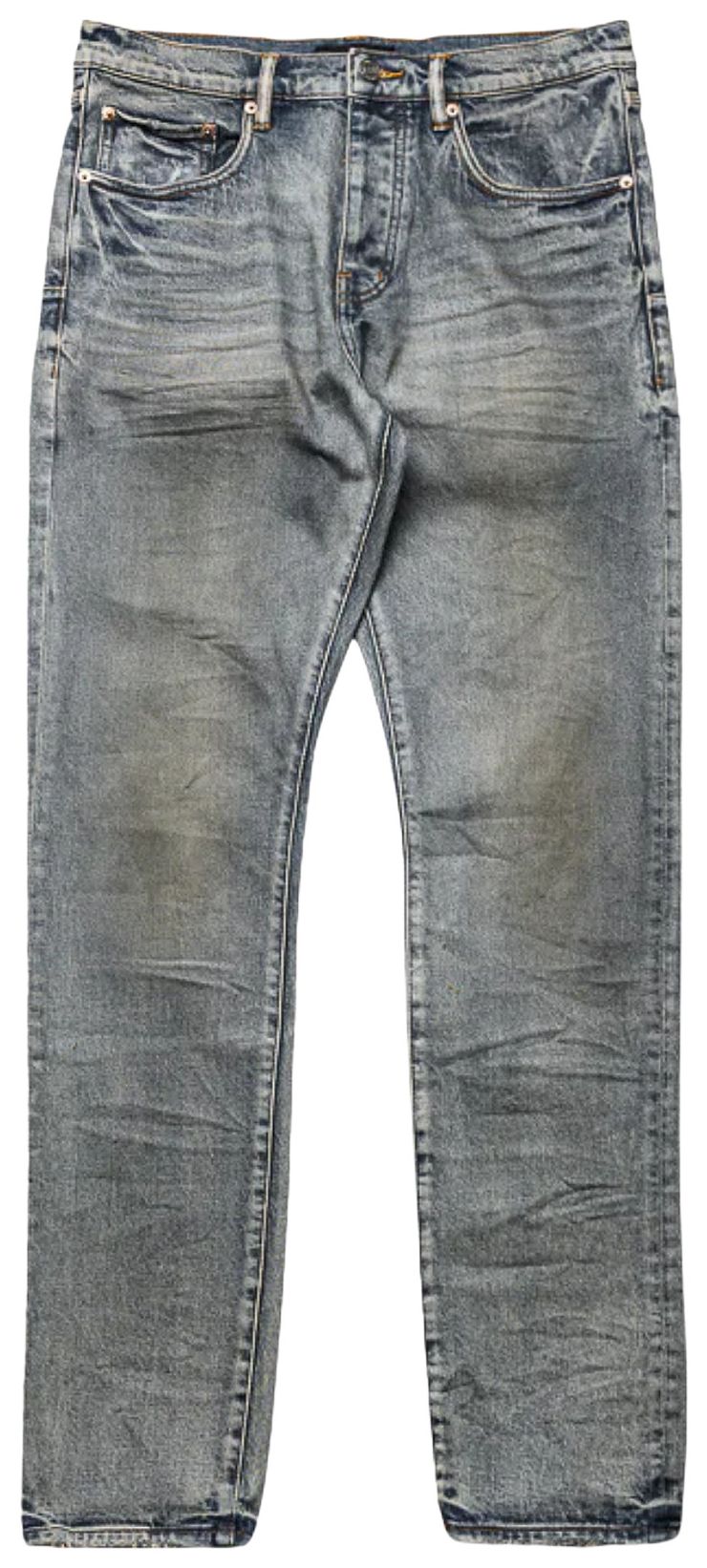 PURPLE BRAND Glow Dirty Denim Light Indigo