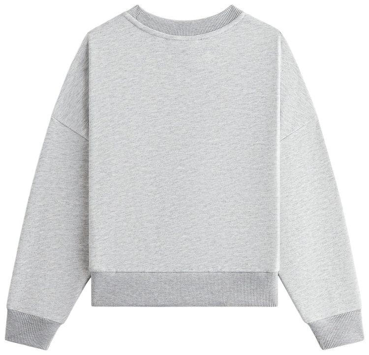 Kith Kids Long Sleeve Nelson Crewneck Light Heather Grey