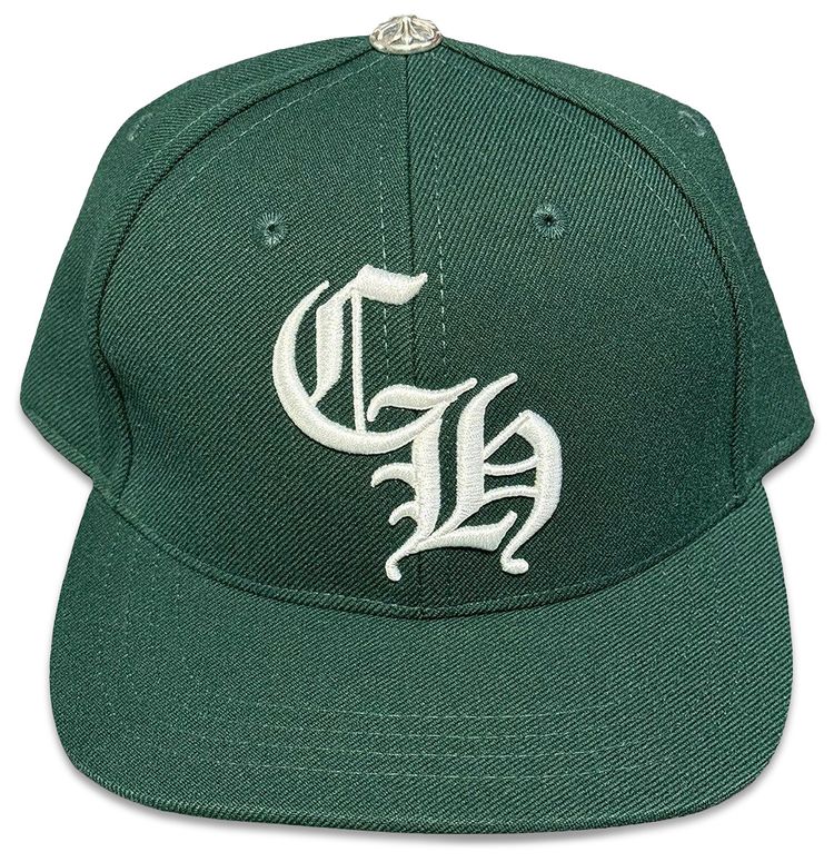 Chrome Hearts CH Snapback Forest GreenWhite