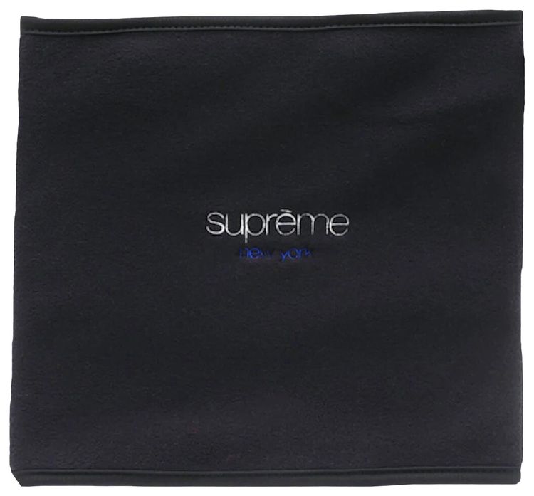 Supreme Polartec Fleece Neck Gaiter Black