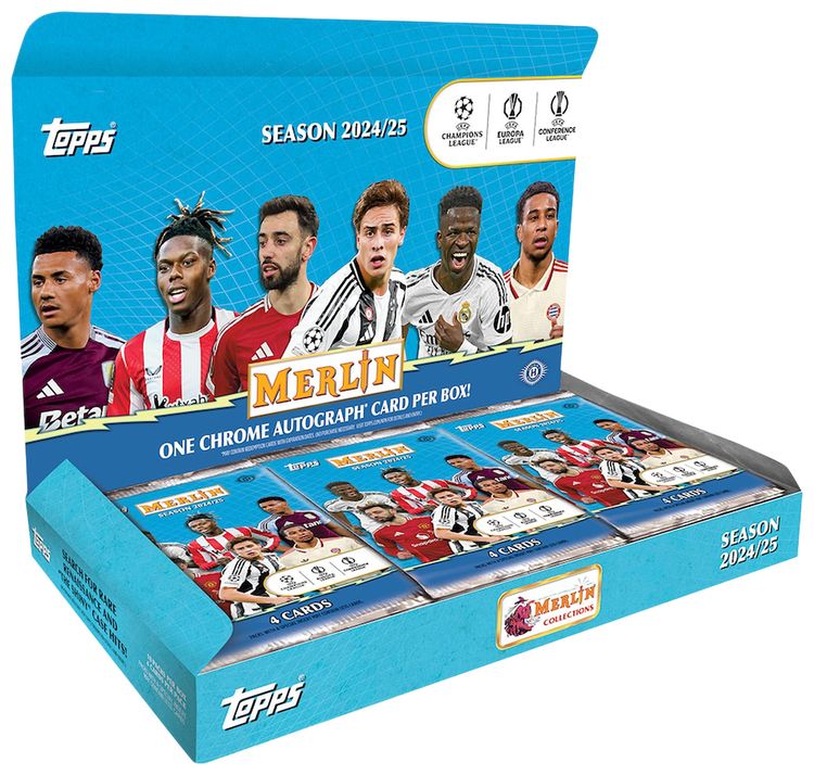 2024 25 Topps Merlin UCC Factory Sealed Hobby Box