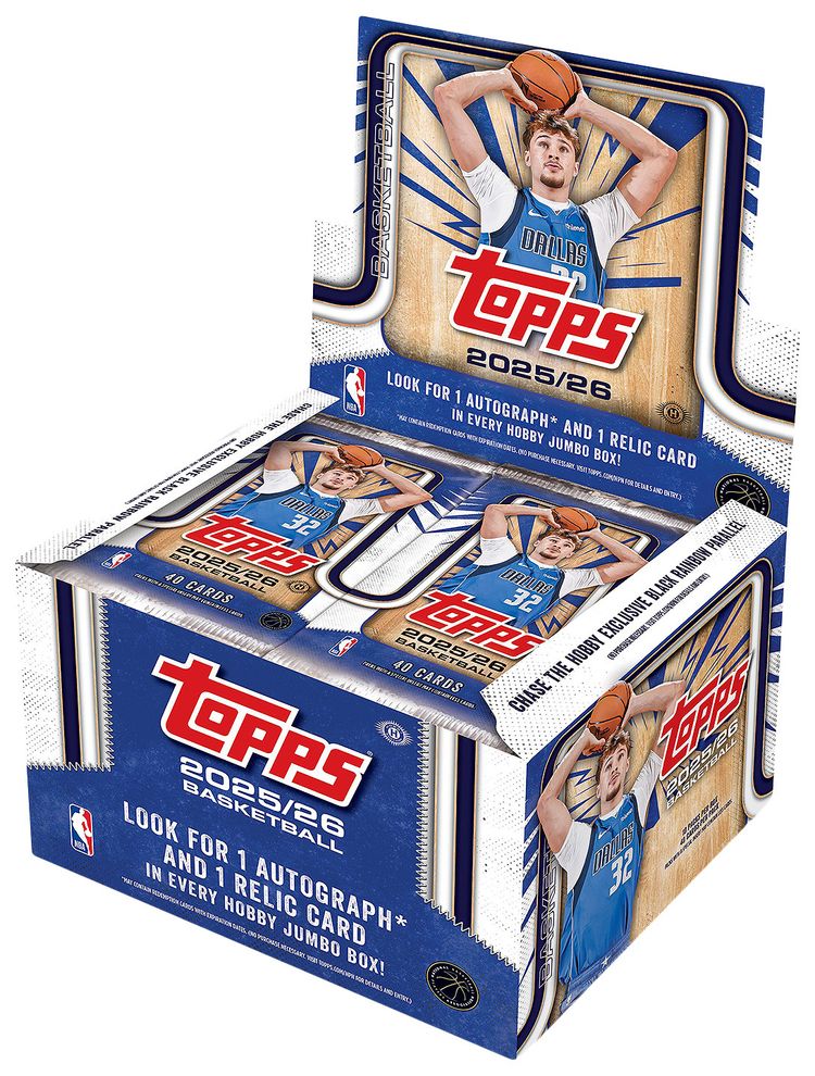 2025 26 Topps Basketball Hobby Jumbo Box