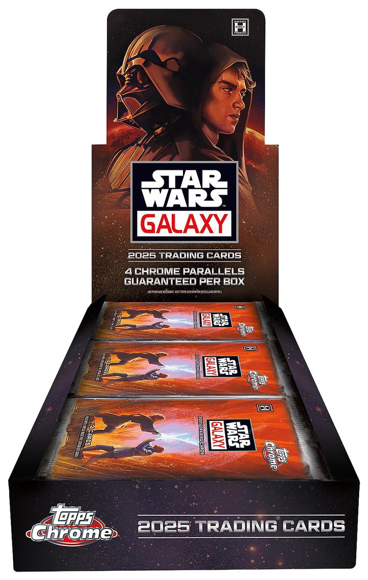 2025 Star Wars Chrome Galaxy Hobby Box
