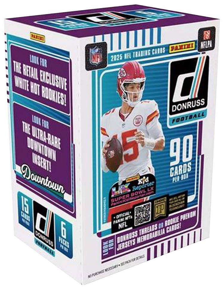 2025 Panini Donruss Football NFL Blaster Box