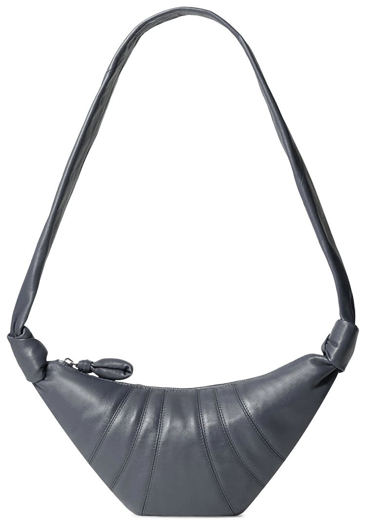 Lemaire Small Croissant Bag Granite Blue