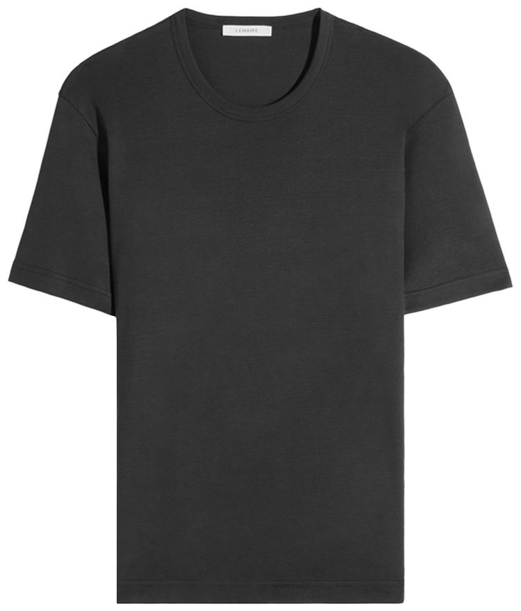 Lemaire Rib T Shirt Squid Ink