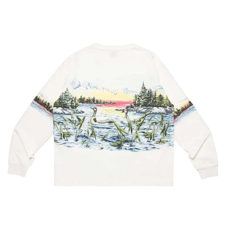 Human Made Graphic Long Sleeve T Shirt White