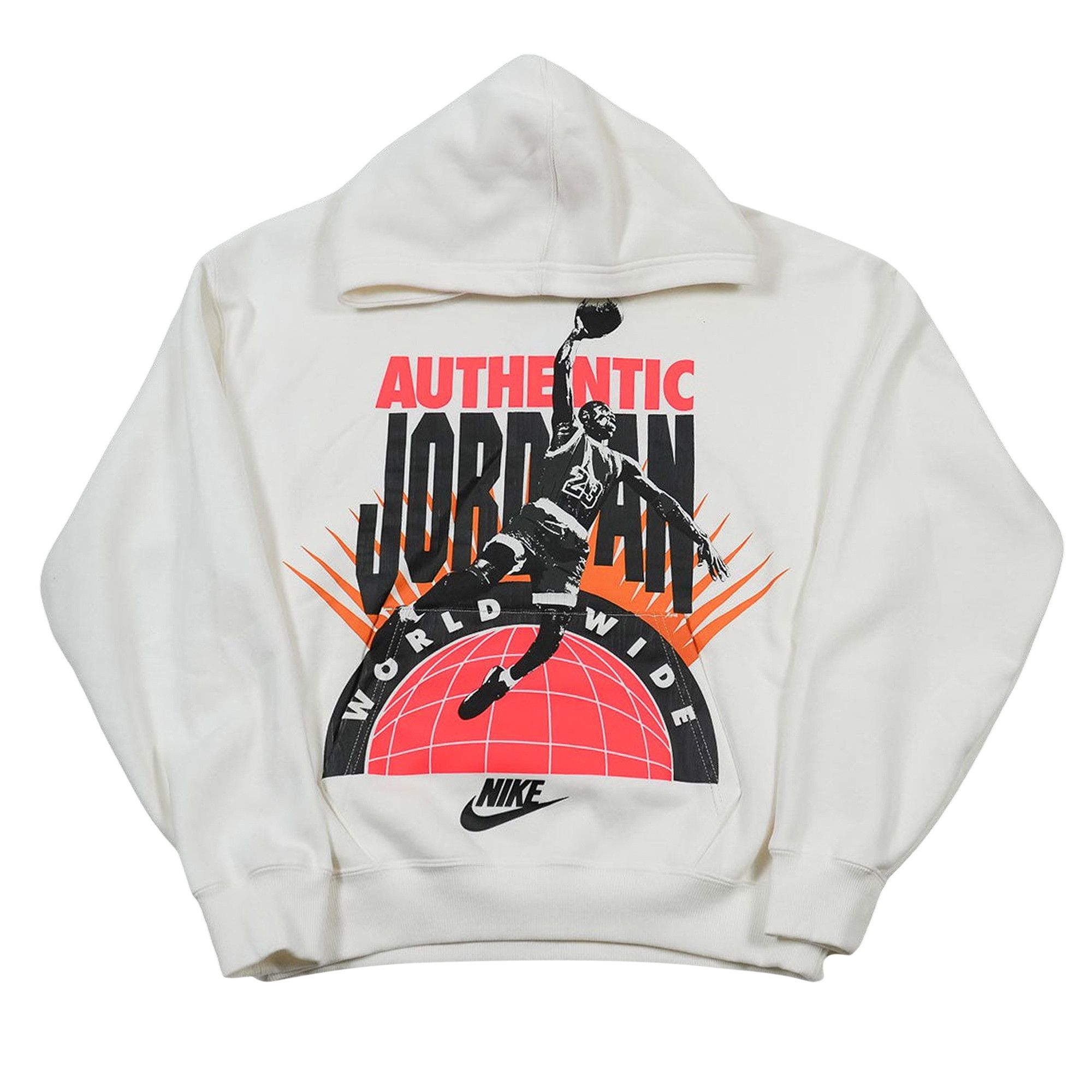Buy Air Jordan Authentic Jordan Graphic Hoodie 'Sail/Infrared 23