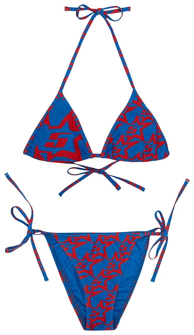 Sp5der 5Star Bikini BlueRed