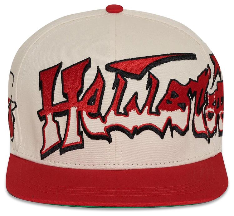 Hellstar Records Snapback Hat RedWhite