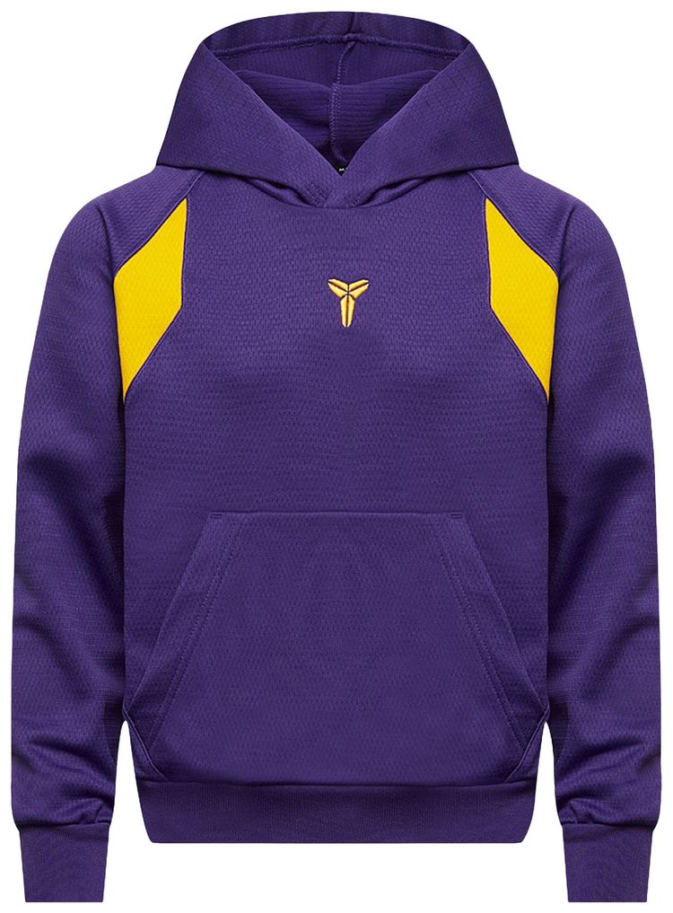 Nike Kobe Therma FIT Pullover Hoodie Court PurpleUniversity GoldUniversity Gold