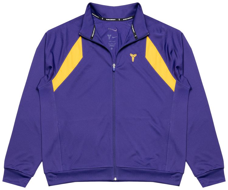 Nike Kobe Dri FIT Knit Jacket Court PurpleUniversity GoldUniversity Gold
