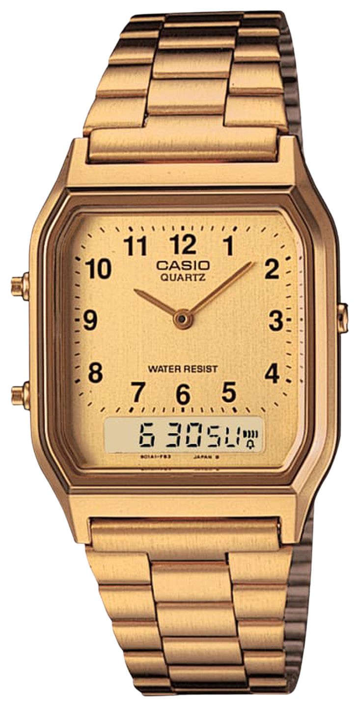 G SHOCK by Casio Vintage Gold Toned Top Watch Gold