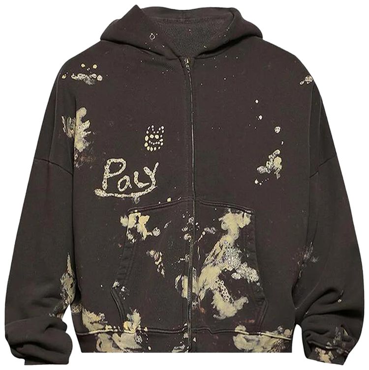 Paly Hollywood Been Amess Zip Hoodie Brown