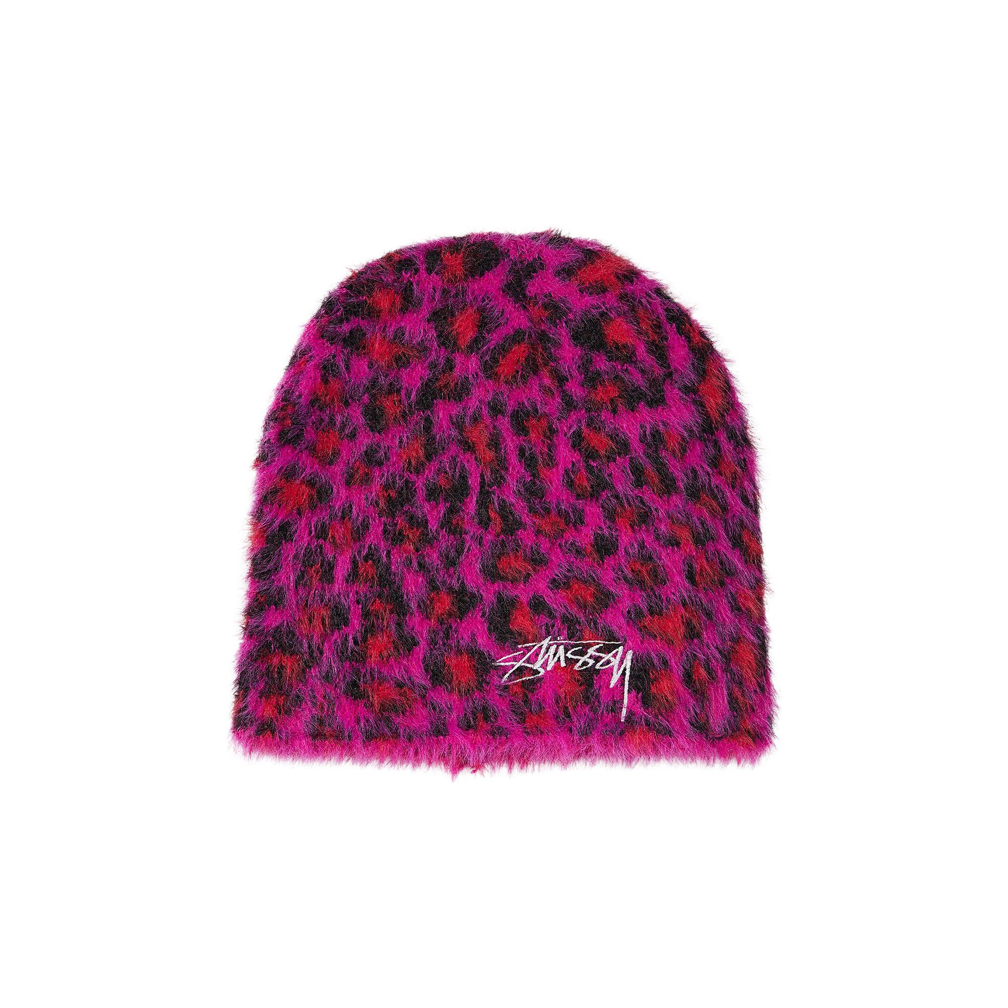 新品 HO25 ステューシー Leopard Pattern ニットキャップ Stüssy Skullcap Leopard Pattern Beanie | 1321241-BROWN | SVD USA