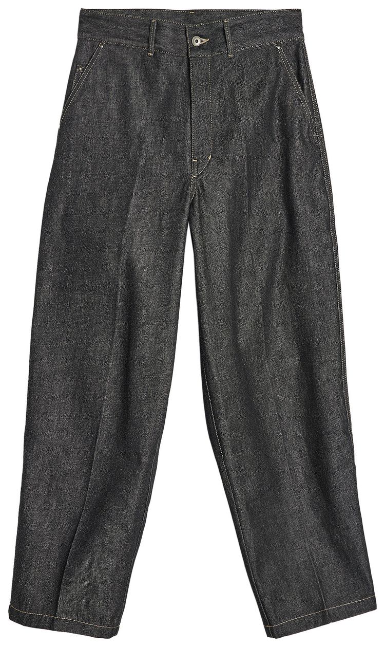 Lemaire Maxi Barrel Workwear Pants Slate