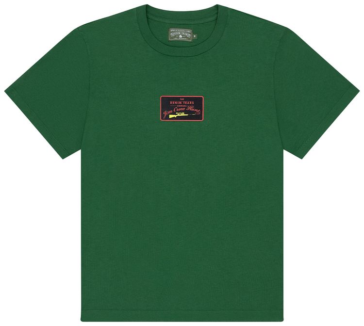 Denim Tears Jim Crow Hunt Tee Green
