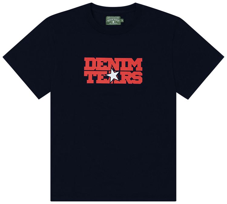 Denim Tears Most Dangerous Tee Navy
