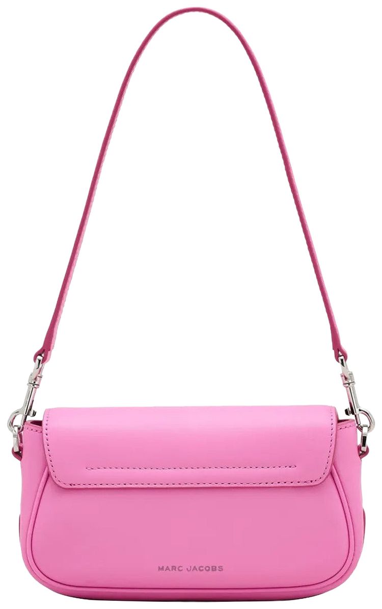 Marc Jacobs Leather Covered J Marc Clover Bag Bow Pink