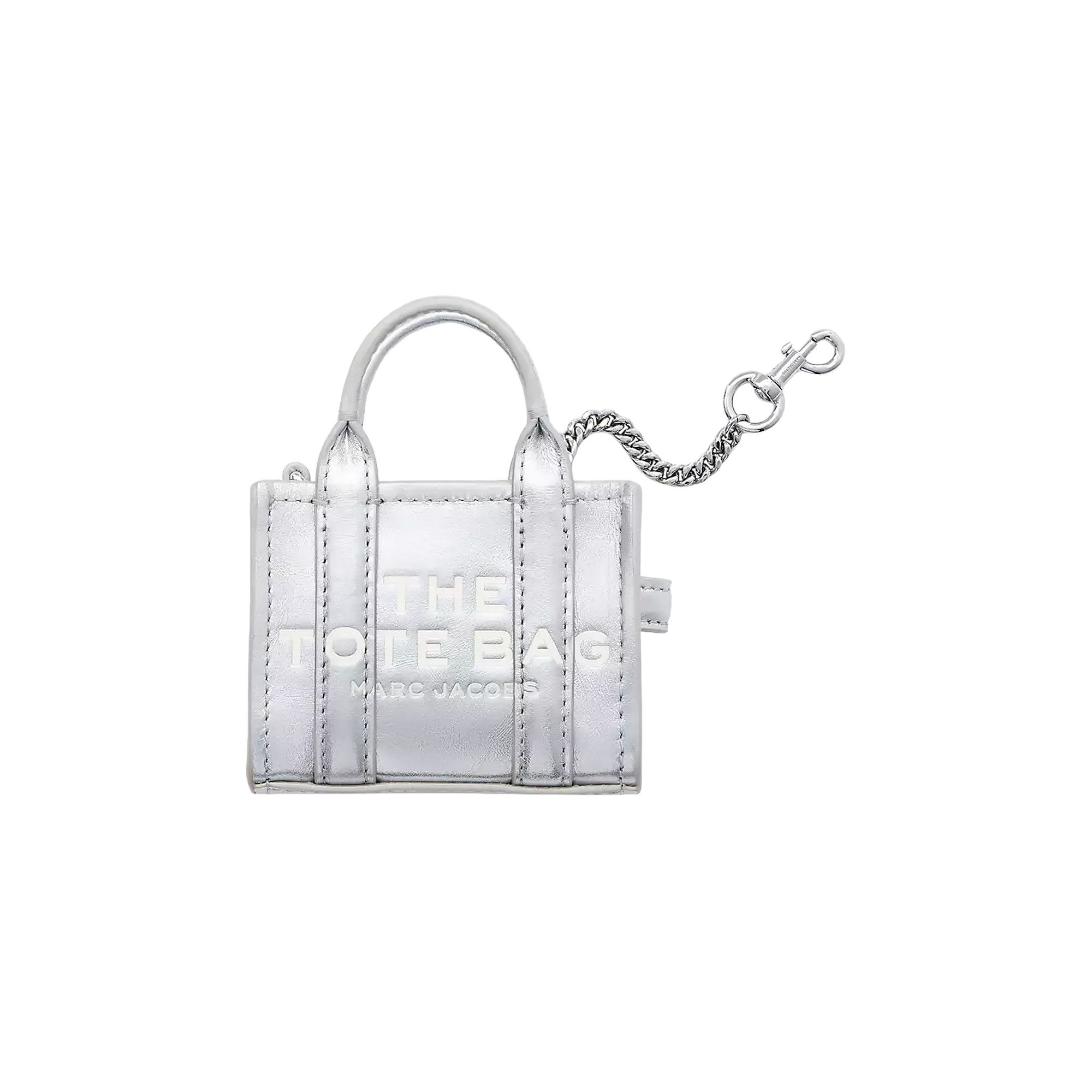 Buy Marc Jacobs Nano Tote Charm 'Silver' - 2F4SCP002S02 040 | GOAT