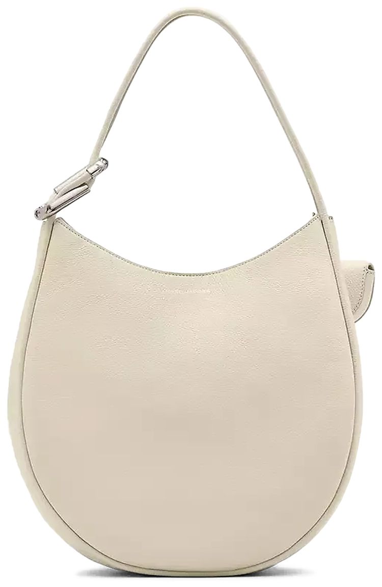 Marc Jacobs Leather Dual Large Hobo Bag Cloud White