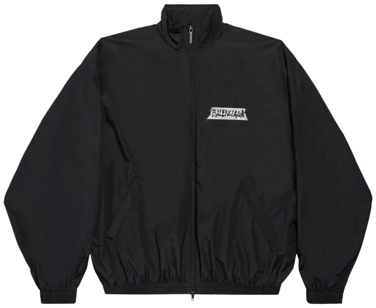 Balenciaga Medium Fit Jacket Black