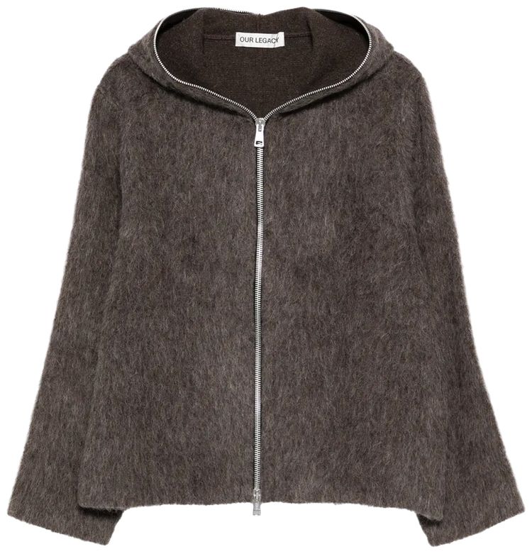 Our Legacy Full Zip Hood Mole Grey