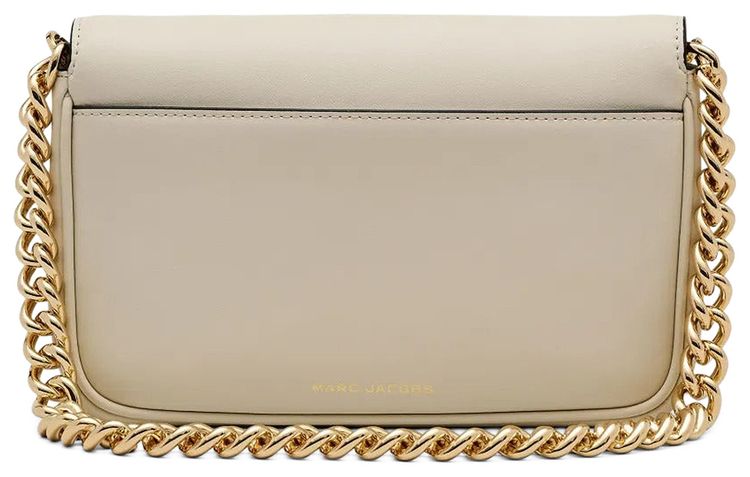 Marc Jacobs Leather J Marc Shoulder Bag Cloud White
