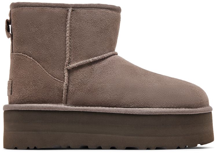 UGG Wmns Classic Mini Platform Boot Smoke Plume