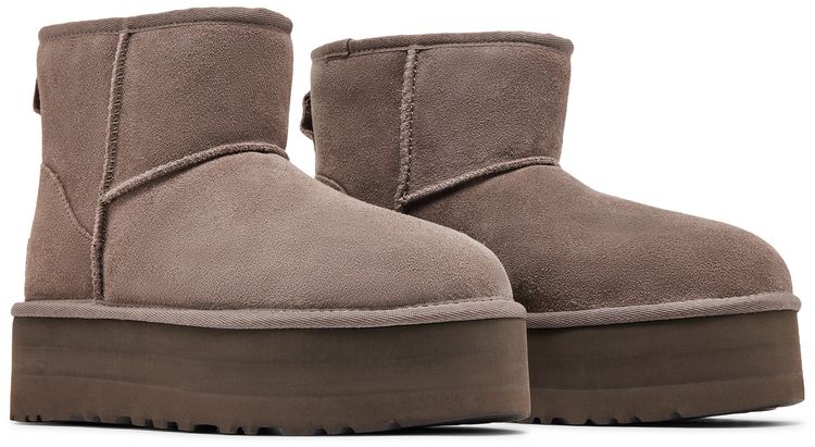 UGG Wmns Classic Mini Platform Boot Smoke Plume