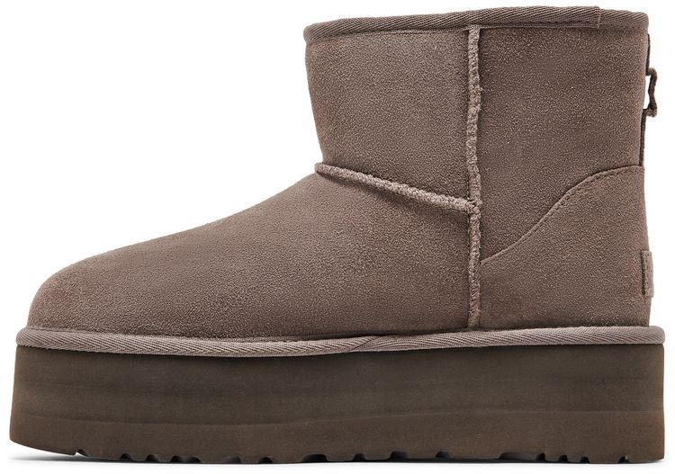 UGG Wmns Classic Mini Platform Boot Smoke Plume