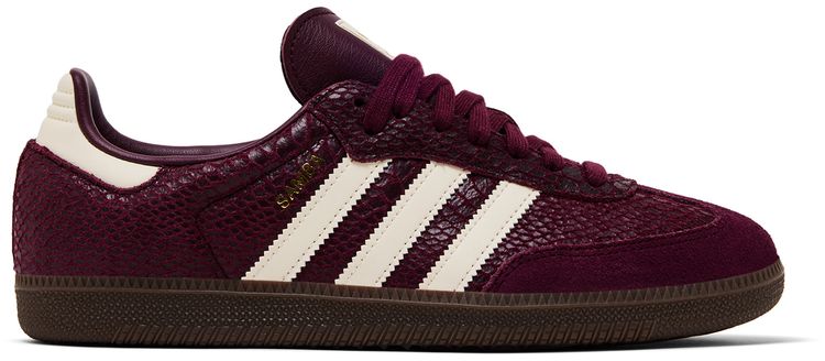 adidas Wmns Samba OG Maroon Cream White Gold