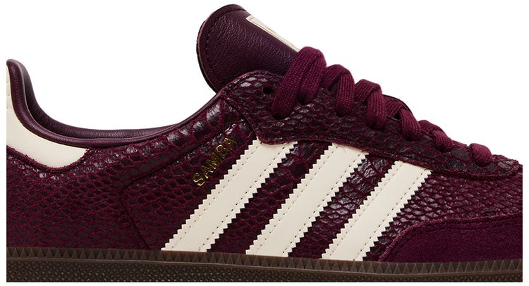 adidas Wmns Samba OG Maroon Cream White Gold