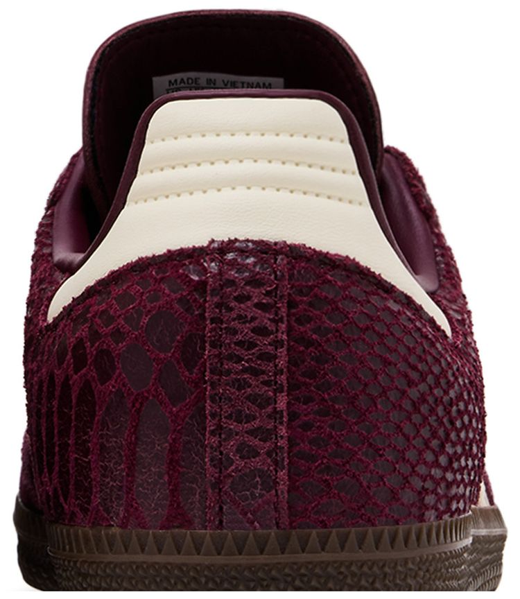 adidas Wmns Samba OG Maroon Cream White Gold