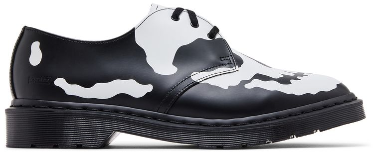 Supreme x Dr Martens 1461 3 Eye Shoe Skull   Black White