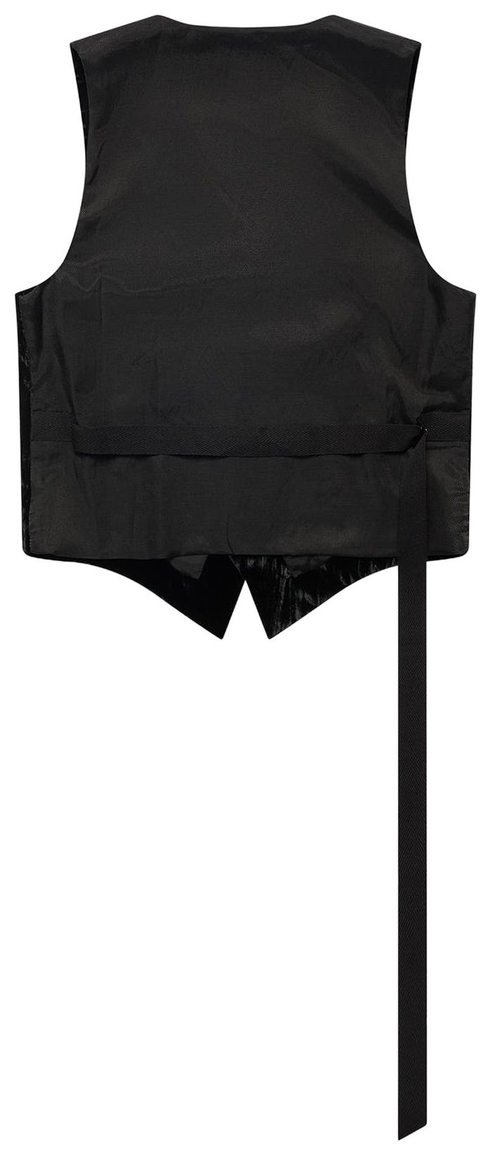 Ann Demeulemeester Stanse Classic Waistcoat Black