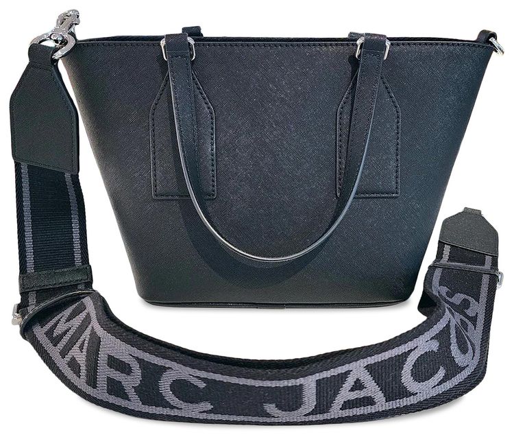 Marc Jacobs Trademarc 20 Small Tote Bag Black