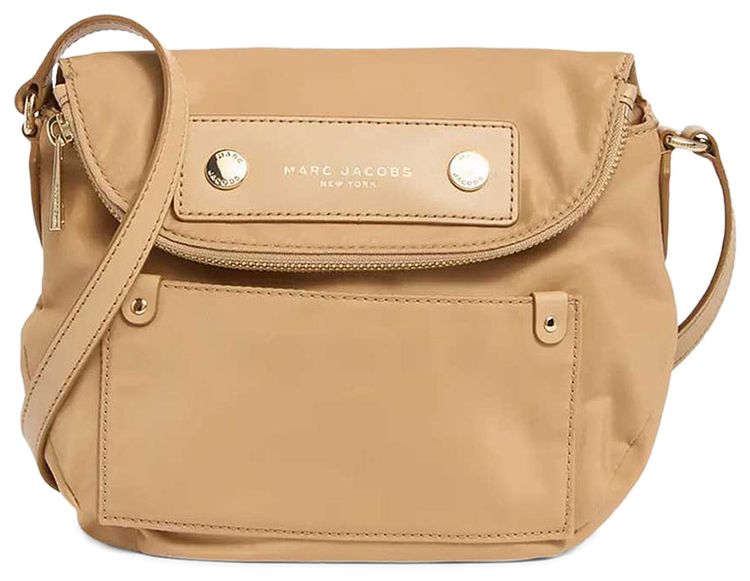 Marc Jacobs Preppy Mini Messenger Bag Iced Coffee