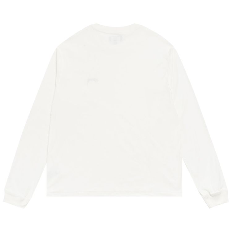 Stussy Lazy Long Sleeve Tee White
