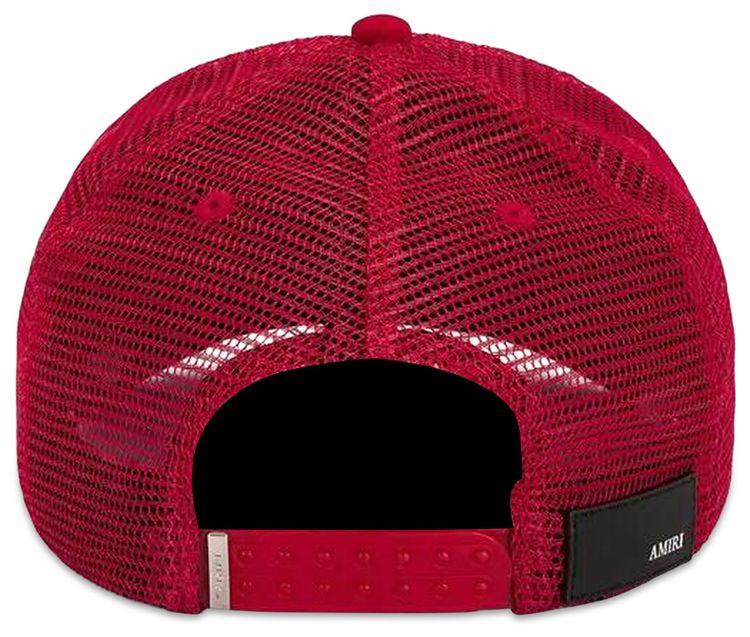 Amiri Eagle Trucker Hat Red Rose
