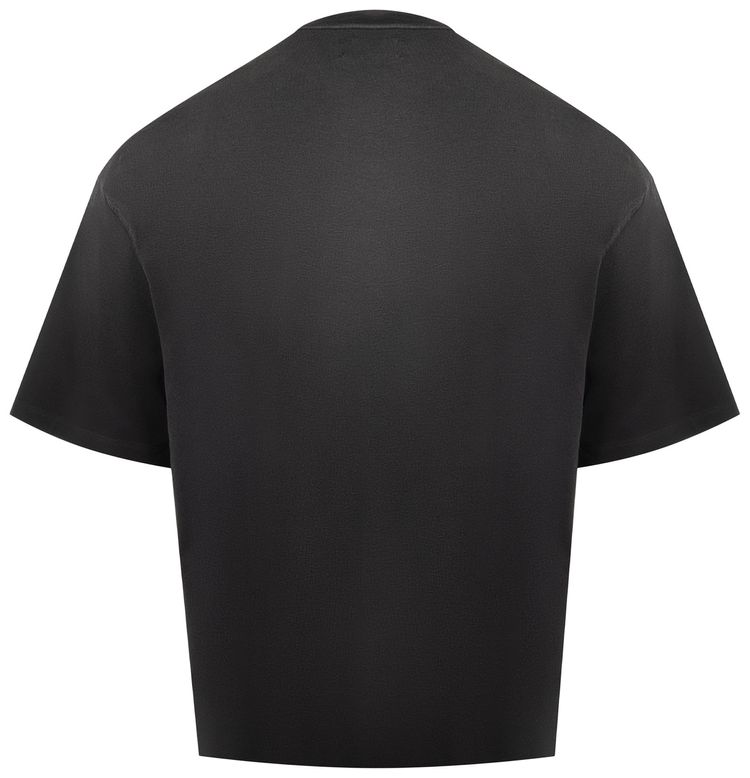 Amiri Spliced Logo Tee Black