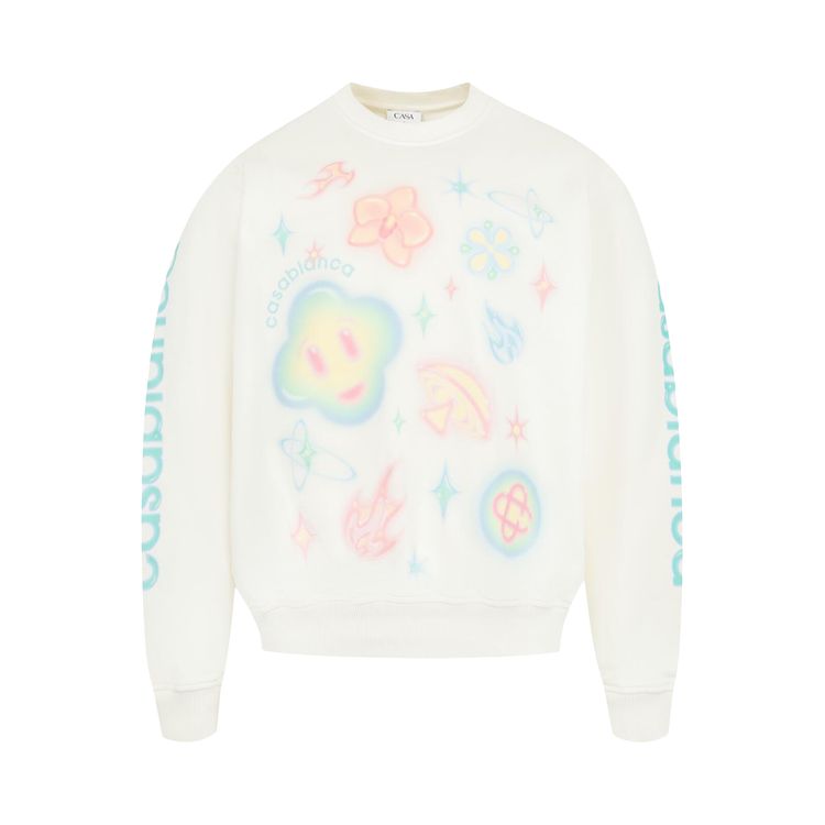 Casablanca Sweatshirt Airbrush Icons