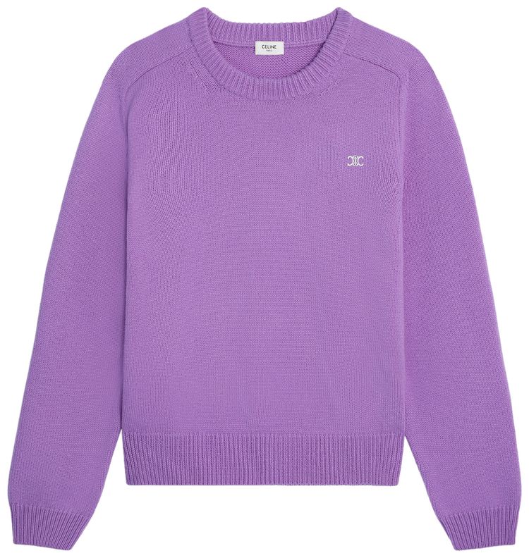CELINE Crewneck Sweater Lilac