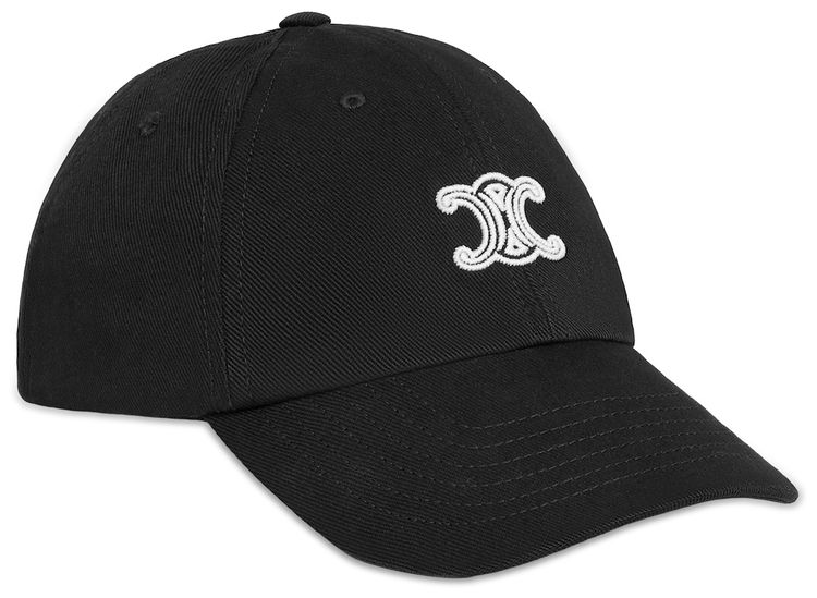 CELINE Vivienne Cap BlackWhite